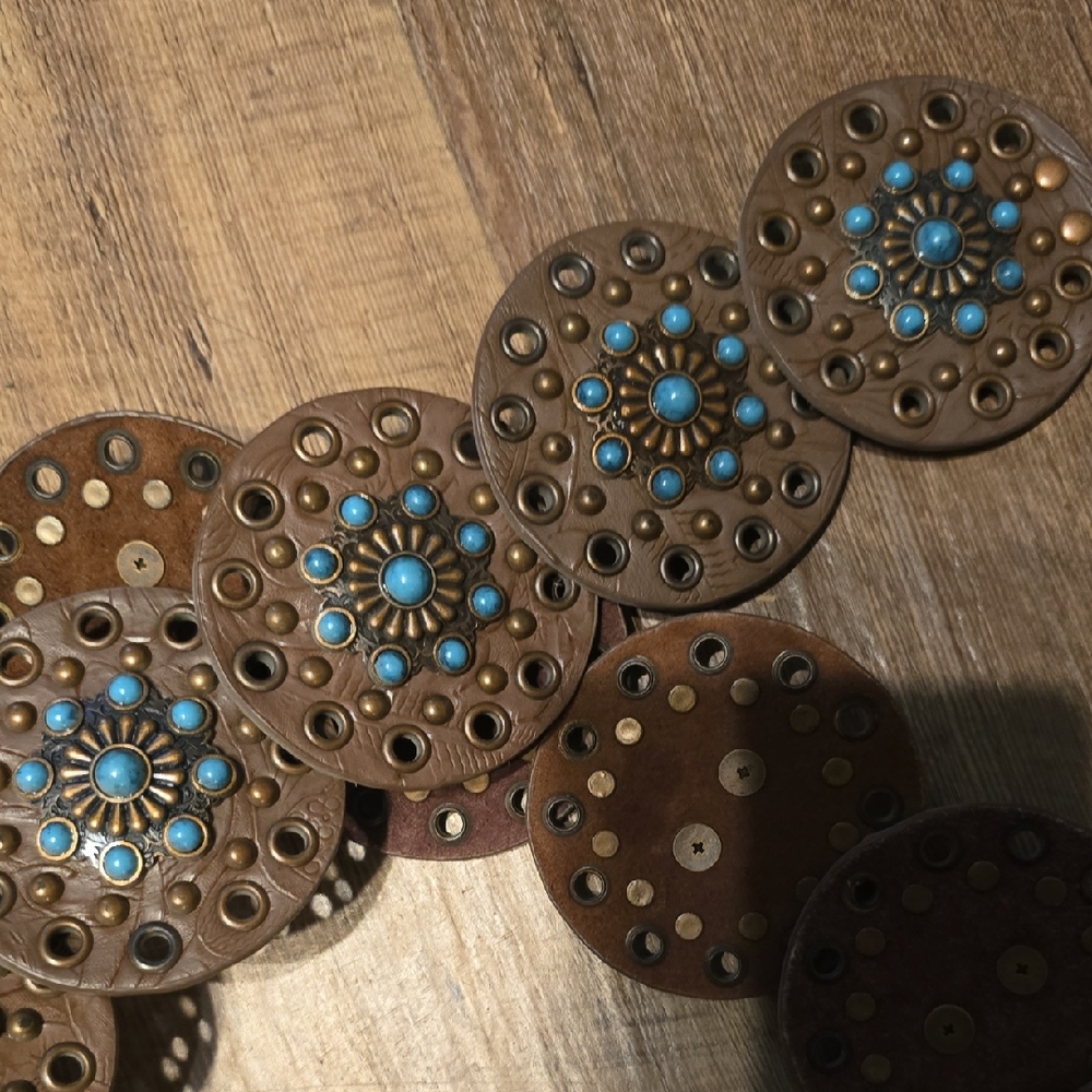 Adjustable Turquoise Belt